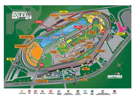 daytona rolex 24 track map|map of daytona international speedway.